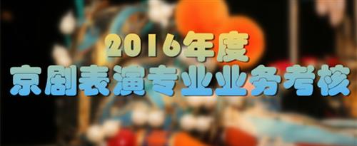 操操美女15P国家京剧院2016年度京剧表演专业业务考...